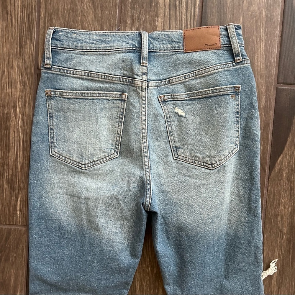 Madewell The Perfect Vintage Straight Leg Jeans in Denman Wash Sz 26 NWOT - Picture 8 of 10